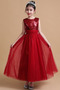Robe de fille de fleur Luxueux Pailleté Longueur Cheville Tulle - Page 3