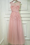 Robe de demoiselle d'honneur Longueur de plancher Col U Profond - Page 2