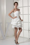 Robe de mariée Sans courroies Perle Sans Manches Luxueux mini - Page 3