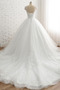 Robe de mariage Couvert de Dentelle Naturel taille Chaussez Traîne Moyenne - Page 4