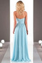 Robe de demoiselle d'honneur Asymétrique Naturel taille Elégant - Page 1