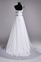 Robe de mariage Fourreau plissé Drapé Une épaule A-ligne Mousseline - Page 4