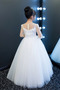 Robe de fille de fleur Tulle Formelle Manche Aérienne Naturel taille - Page 3