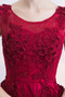 Robe de soirée Manquant aligne Satin Chaussez Sans Manches Traîne Moyenne - Page 3