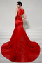 Robe de soirée Sans Manches Satin Perlé Epurée Fermeture à glissière - Page 2