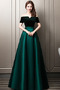 Robe de bal Laçage Rosée épaule Poches Fête Sans Manches a ligne - Page 4
