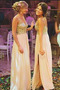 Robe de demoiselle d'honneur Naturel taille Train de balayage - Page 1