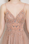 Robe de soirée Longue a ligne Romantique Norme Fête Tulle Fourreau Avec Bijoux - Page 5