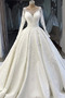 Robe de mariée Eglise Longue gossamer Norme Bouton Manche Aérienne - Page 1