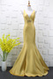 Robe de soirée Simple Médium Sans Manches Glissière Sirène Naturel taille - Page 1