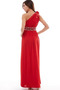 Robe de bal semi-halter Elégant A-ligne Chiffon Ballon Longueur Cheville - Page 2