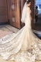 Robe de mariée Sans courroies Satin Décalcomanie Laçage Longue - Page 3