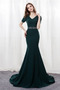 Robe de soirée Naturel taille Col en V Norme Formelle Fermeture éclair - Page 4