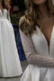 Robe de mariage a ligne Fermeture à glissière Automne Longue - Page 4