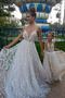 Robe de mariage Bretelles Spaghetti a ligne Été Plage Médium - Page 1
