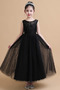 Robe de fille de fleur Sans Manches Naturel taille Orné de Nœud à Boucle - Page 4