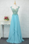 Robe de bal Luxueux Perle Norme Dos nu Mousseline Sans Manches - Page 1