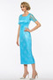 Robe mères Luxueux Glissière Manche Aérienne 3/4 Manche Cérémonie - Page 6