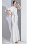Robe de soirée Naturel taille Près du corps Norme Ruchés Plongeants - Page 7