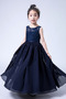 Robe de fille de fleur Sans Manches Chiffon A-ligne Fermeture à glissière - Page 6