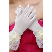 Gants de mariage Fête Spandex Perle Glamour Court Translucide