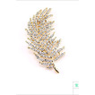 All-match arbre feuille alliage gros bijoux broche