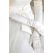 Gants de mariage Longue Hiver Romantique Épais Doigt entier Ruché