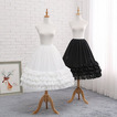Black chiffon underskirt, bridal long crinoline, cosplay prom dress chiffon underskirt, puffy skirt, Lolita midi skirt