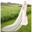 Accessoires de robe de mariée voile blanc nu voile simple traînant de mariage