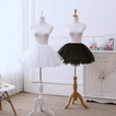 Lolita Cosplay robe courte jupon Ballet, robe de mariée Crinoline, jupon court 36CM