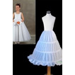 Petticoat de mariage Flouncing Simple Trois jantes Taffetas en polyester