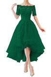 Robe de cocktail Asymétrique Drapé Vente Asymétrique Laçage Naturel taille