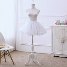 Lolita Cosplay robe courte jupon Ballet, robe de mariée Crinoline, jupon court 36CM