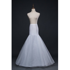 Petticoat de mariage Sirène Robe de mariée Corset Jantes simples