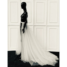 Jupe de mariée amovible mariage jupe amovible surjupe en tulle