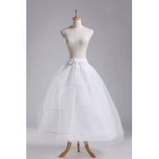 Petticoat de mariage Ajustable Trois jantes Fort net À la mode