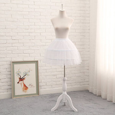 Tulle filles robes de soirée jupon, vêtements de fête d'anniversaire, jupon de tous les jours Lolita