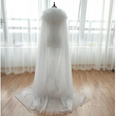 Tulle châle pas cher simple mariage accessoires châle châle