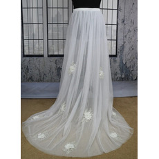 Train en dentelle détachable nuptiale Train amovible Jupe séparée Accessoires de mariage