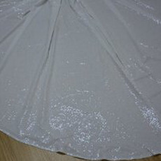 Paillettes jupe jupe détachable train robe mariée jupe détachable jupe de mariage accessoires de mariage taille personnalisée