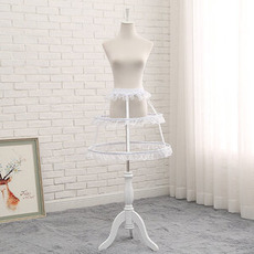 Jupon en mousseline de soie noire, jupon Crinoline Lolita, robe de bal Cosplay sous-jupe en mousseline de soie, jupe jupon bouffante, longueur 50cm
