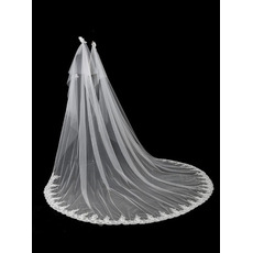 3.5m voile de mariée cathédrale voile de mariée voile de dentelle