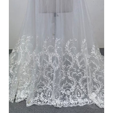 Jupe Amovible pour Robes de Mariée Surjupe Dentelle Mariage Train Détachable