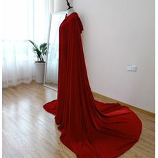 Manteau de mariée hiver cape velours cape mariage long châle hiver