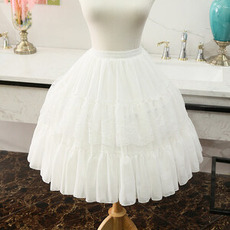 Jupon en dentelle Lolita, Bouffant court, Jupon Lolita, Jupe Cage à oiseaux 55CM