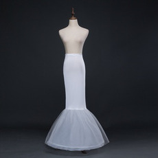 Jupon de mariée robe de mariée taille élastique grand jupon queue de poisson