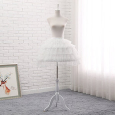 Jupe de cercle de dentelle ivoire, jupon de tous les jours de fil doux Lolita, jupons de dame filles, jupons de mariage nuptiale