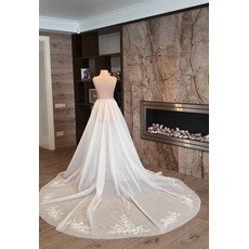 Jupe en tulle de mariage jupe de mariée en tulle détachable jupe personnalisée