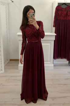 Robe de soirée Couvert de Dentelle Col de chemise t Automne Sablier