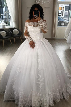 Robe de mariée Perlé Fermeture à glissière Plage Manche Aérienne